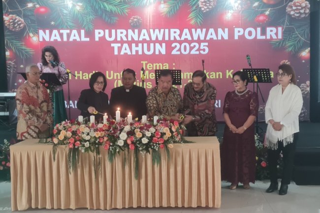 Ronny Sompie: Natal Purnawirawan Polri Adalah Sukacita, Iman Dan Silaturahmi  Dalam Satu Perayaan