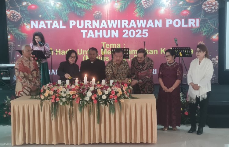 Ronny Sompie: Natal Purnawirawan Polri Adalah Sukacita, Iman Dan Silaturahmi  Dalam Satu Perayaan